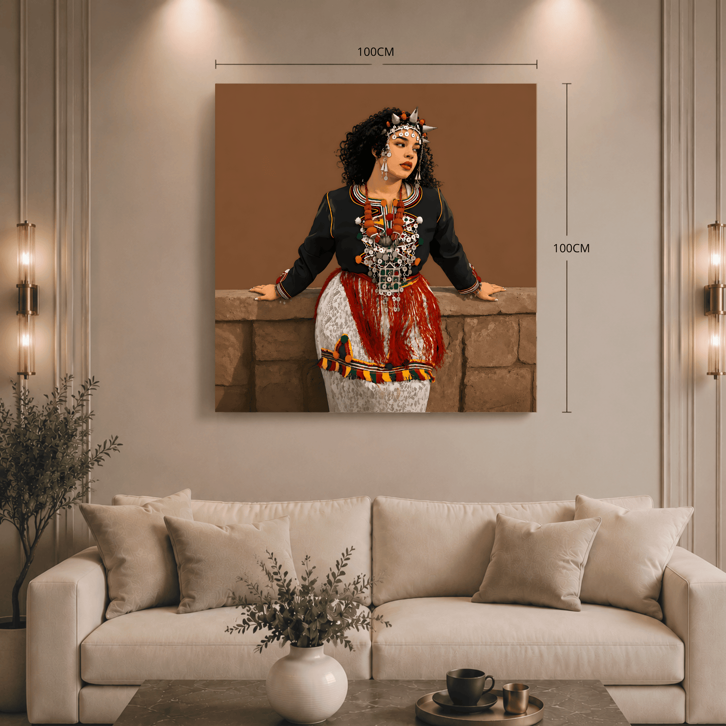 Canvas Wall Art (Tamazight n Sous1)