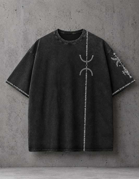 Acid wash T-shirt (YAZ)