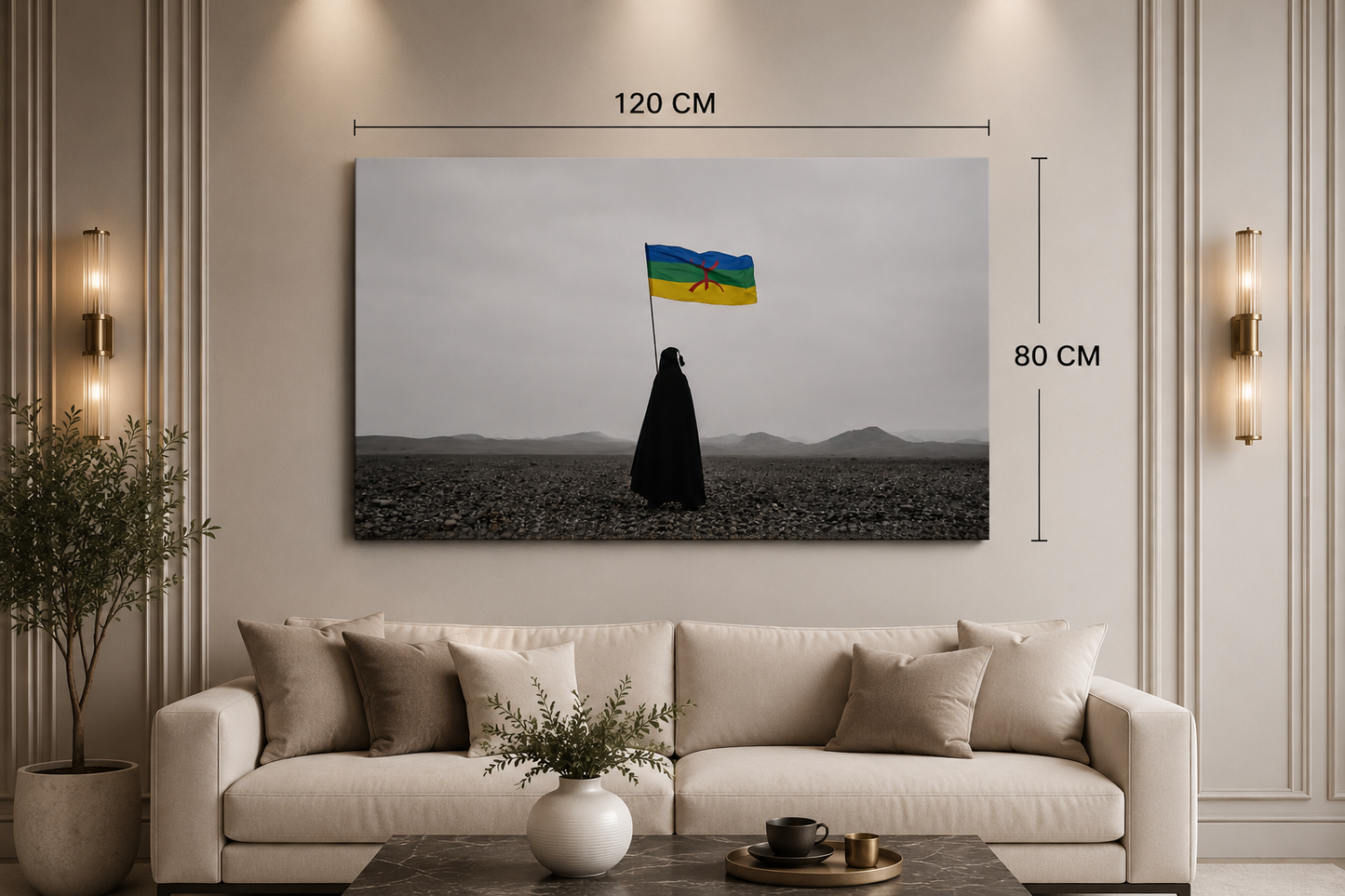 Canvas Wall Art (The Spirit of Tamazgha)