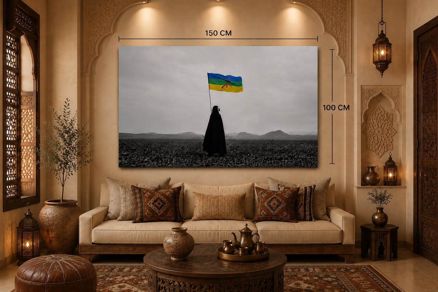 Canvas Wall Art (The Spirit of Tamazgha)