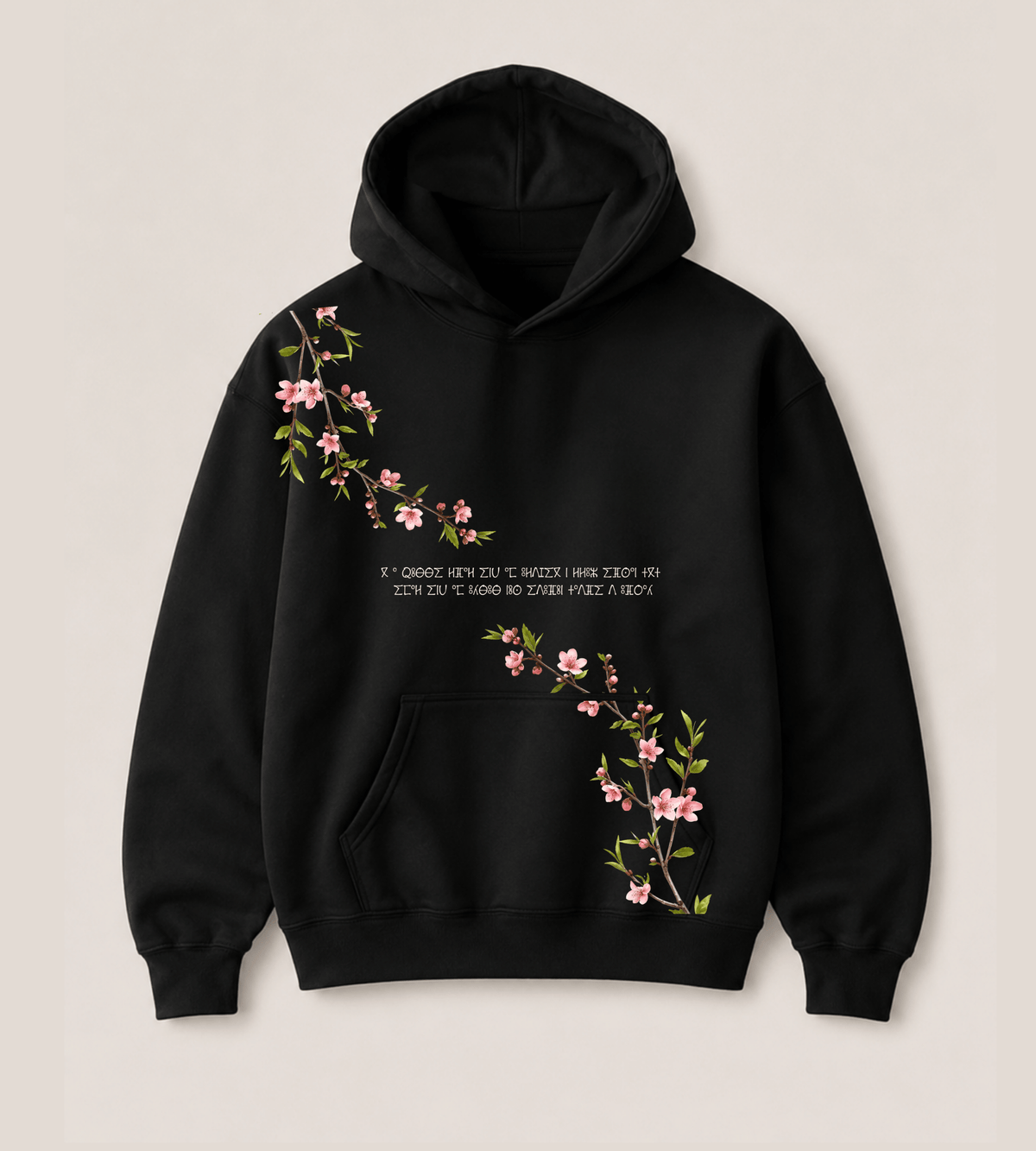 Oversized Hoodie [ALMOND BLOSSOM]