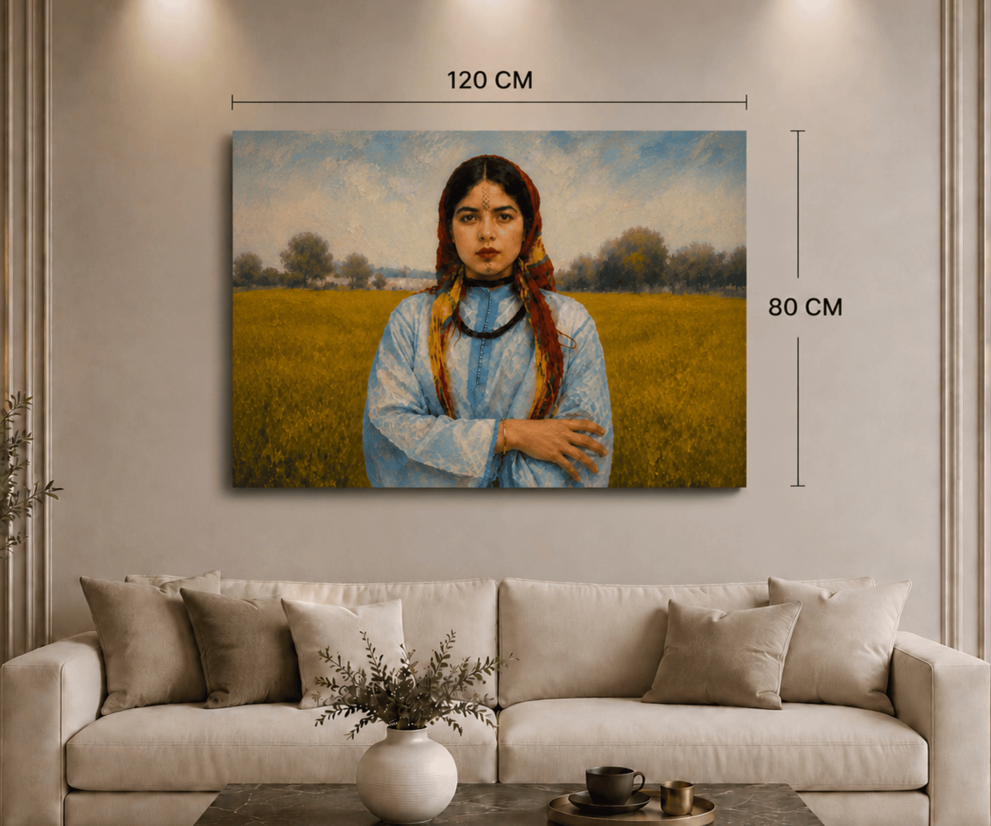 Canvas Wall Art (Guardian of the Fields)