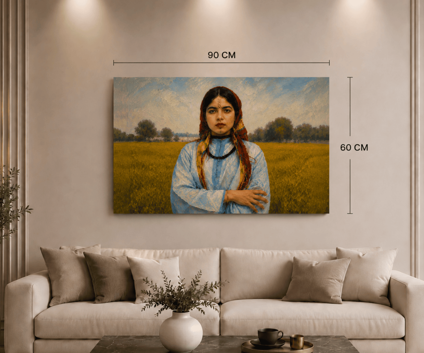 Canvas Wall Art (Guardian of the Fields)