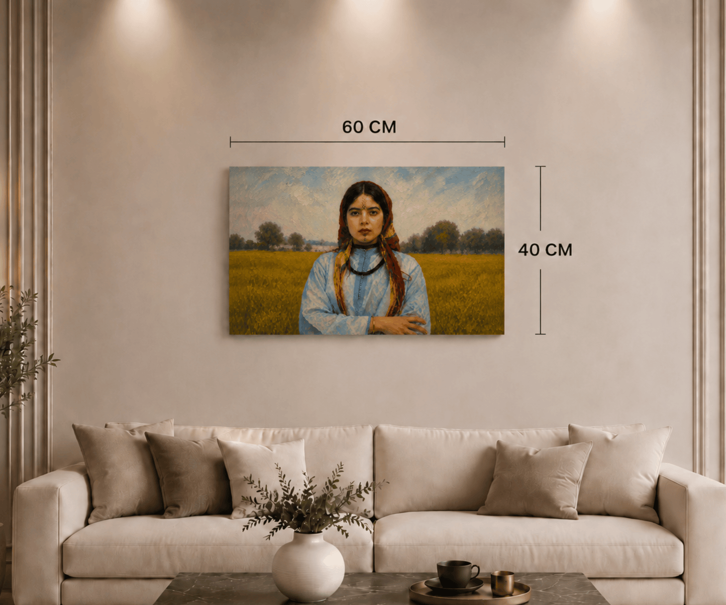 Canvas Wall Art (Guardian of the Fields)