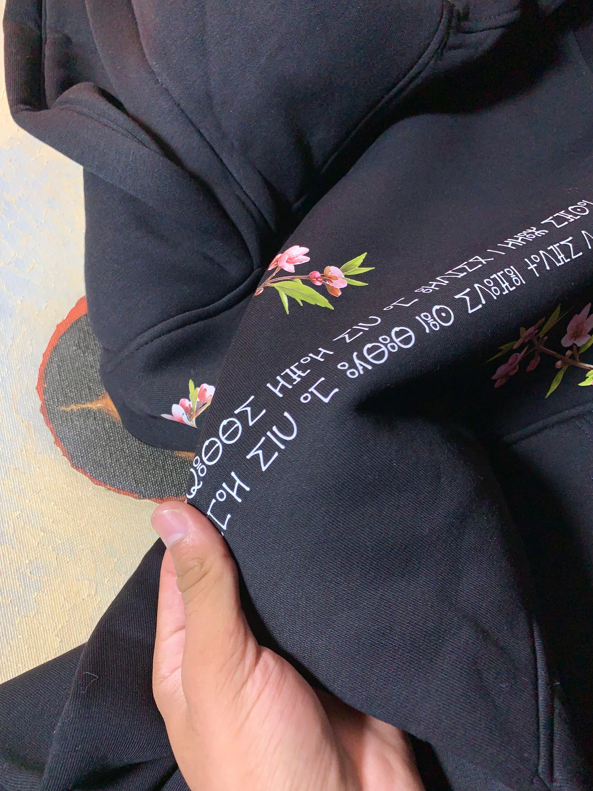 Oversized Hoodie [ALMOND BLOSSOM]